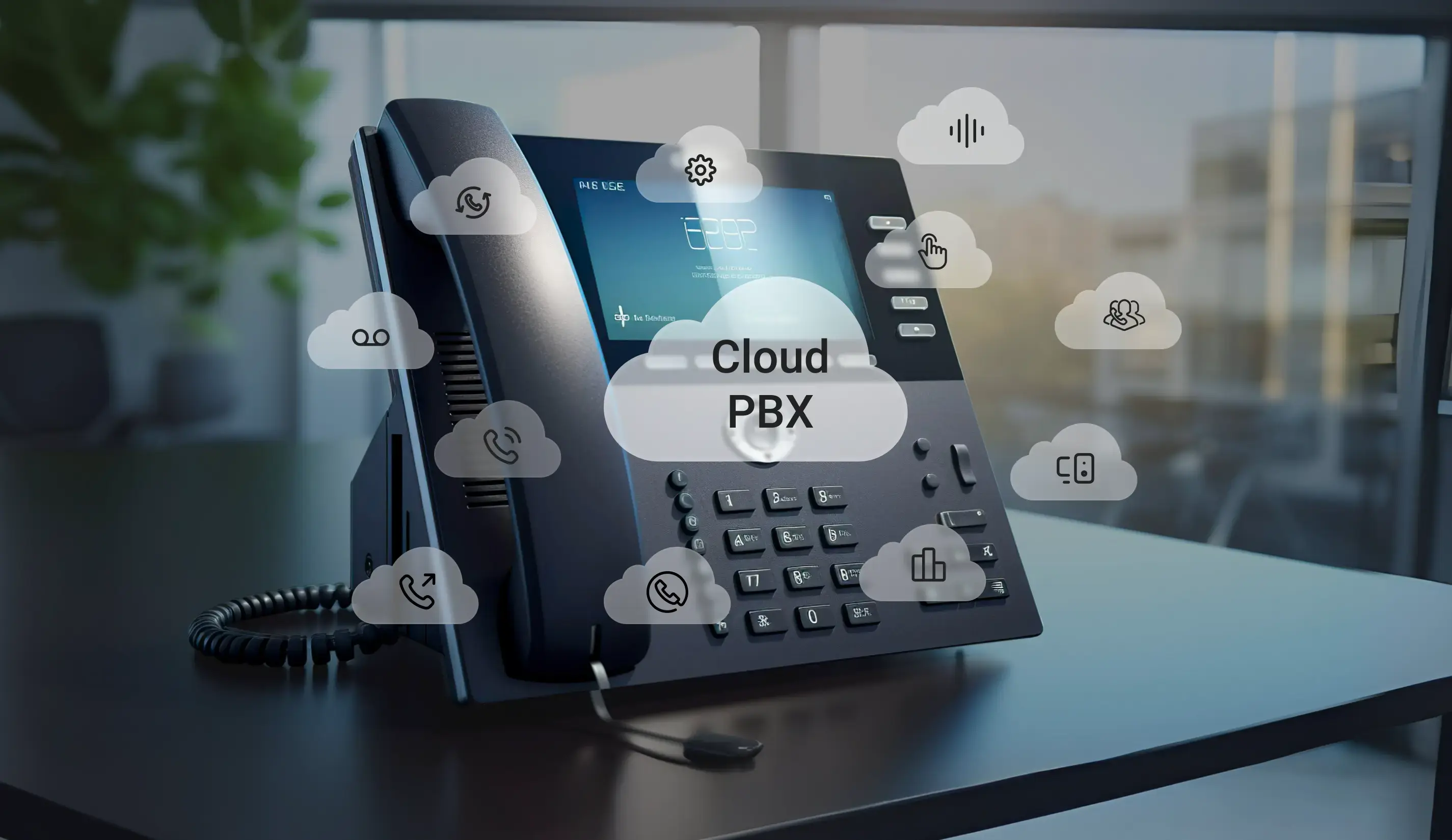 Modern cloud communication system with unified communications platform